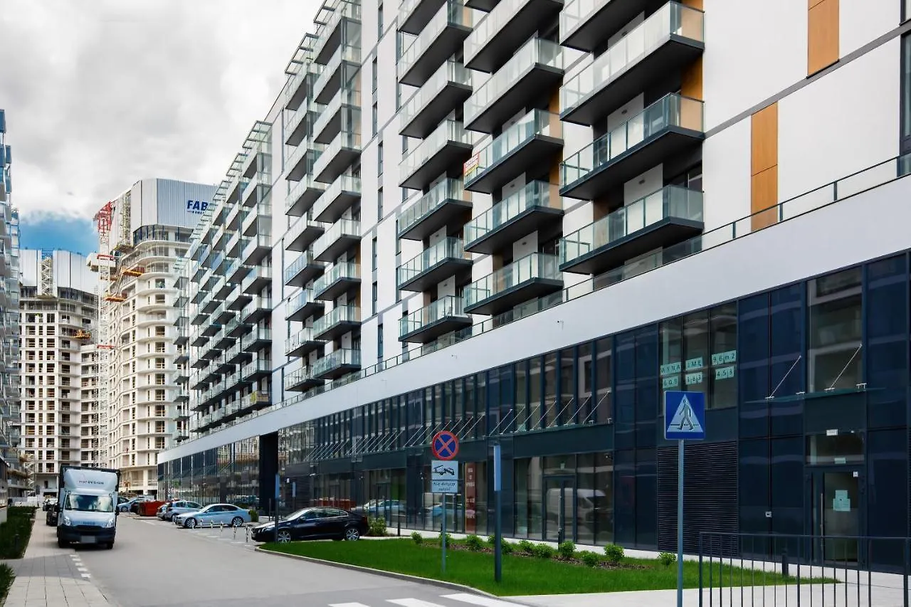 דירה Warsaw Prymasa Tysiaclecia Business Centre By Noclegi Renters